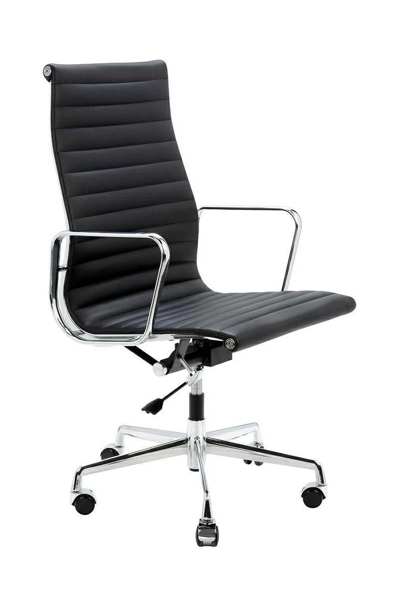 Fotel biurowy AERON PRESTIGE PLUS chrom  - skóra naturalna, aluminium