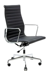 Fotel biurowy AERON PRESTIGE PLUS chrom  - skóra naturalna, aluminium