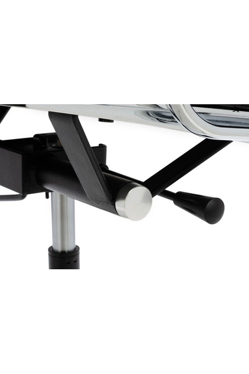 Fotel biurowy AERON PRESTIGE PLUS chrom  - skóra naturalna, aluminium