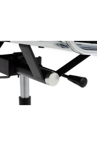 Fotel biurowy AERON PRESTIGE PLUS chrom  - skóra naturalna, aluminium