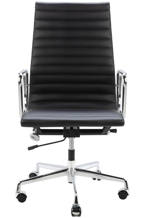 Fotel biurowy AERON PRESTIGE PLUS chrom  - skóra naturalna, aluminium