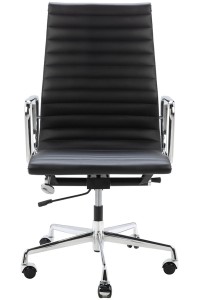 Fotel biurowy AERON PRESTIGE PLUS chrom  - skóra naturalna, aluminium