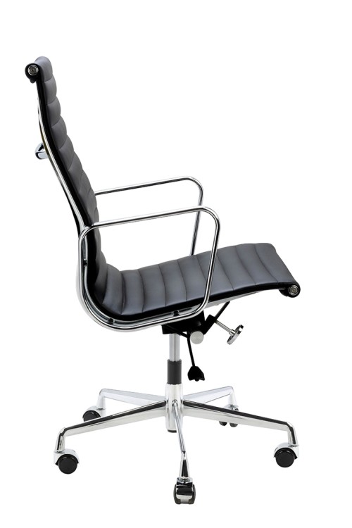 Fotel biurowy AERON PRESTIGE PLUS chrom  - skóra naturalna, aluminium
