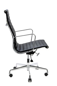 Fotel biurowy AERON PRESTIGE PLUS chrom  - skóra naturalna, aluminium
