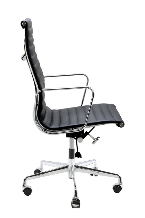 Fotel biurowy AERON PRESTIGE PLUS chrom  - skóra naturalna, aluminium
