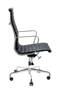 Fotel biurowy AERON PRESTIGE PLUS chrom  - skóra naturalna, aluminium