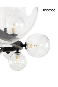 MOOSEE lampa wisząca ALURE OVAL 120       czarna