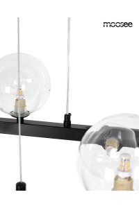 MOOSEE lampa wisząca ALURE OVAL 120       czarna