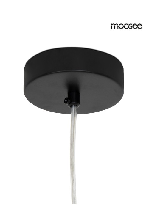 MOOSEE lampa wisząca ALURE OVAL 120       czarna