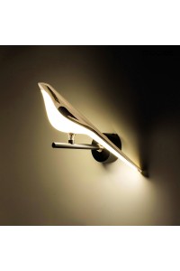 MOOSEE lampa ścienna BIRD złota