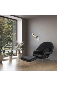 MOOSEE lampa ścienna BIRD złota