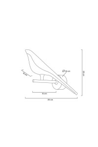 MOOSEE lampa ścienna BIRD złota