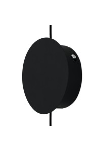 MOOSEE lampa ścienna FLUSSO WALL czarna