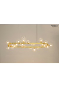 MOOSEE lampa wisząca ALURE OVAL 120       złota