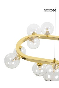 MOOSEE lampa wisząca ALURE OVAL 120       złota