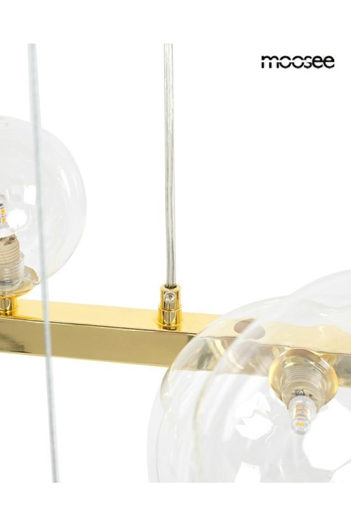 MOOSEE lampa wisząca ALURE OVAL 120       złota