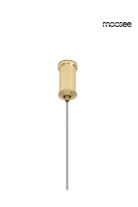 MOOSEE lampa wisząca ALURE OVAL 120       złota