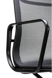 Fotel biurowy AERON PREMIUM czarny - siatka, aluminium