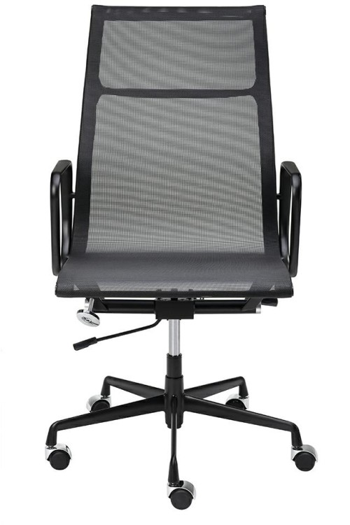 Fotel biurowy AERON PREMIUM czarny - siatka, aluminium