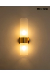 MOOSEE lampa ścienna TUBS złota