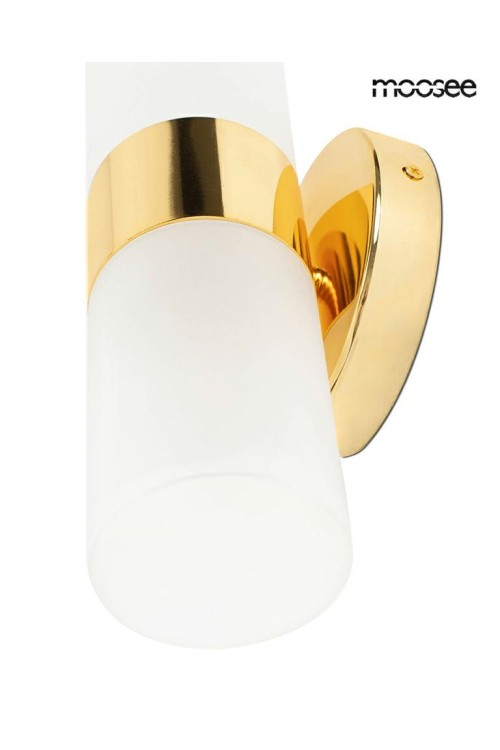 MOOSEE lampa ścienna TUBS złota
