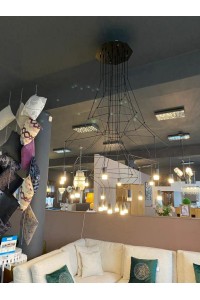 MOOSEE lampa wisząca FLUSSO 20 czarna