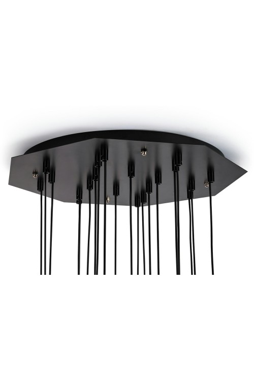 MOOSEE lampa wisząca FLUSSO 20 czarna