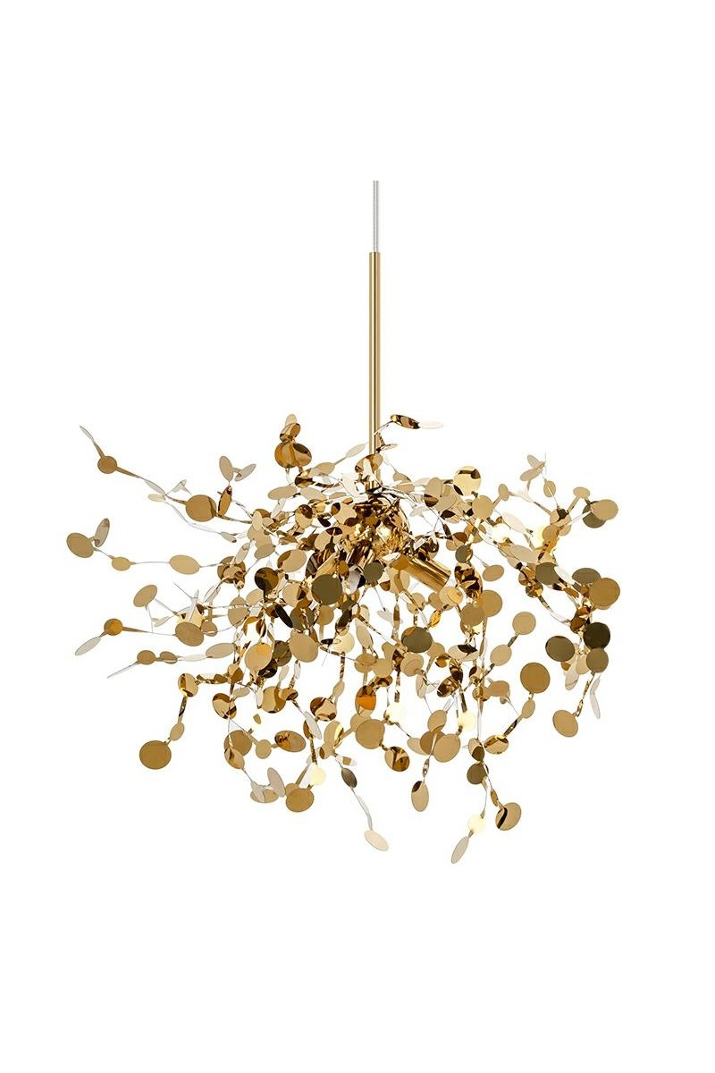 MOOSEE lampa wisząca MONETE SINGLE złota