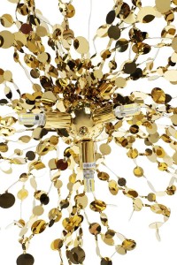 MOOSEE lampa wisząca MONETE SINGLE złota