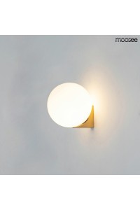 MOOSEE lampa ścienna BOLL złota