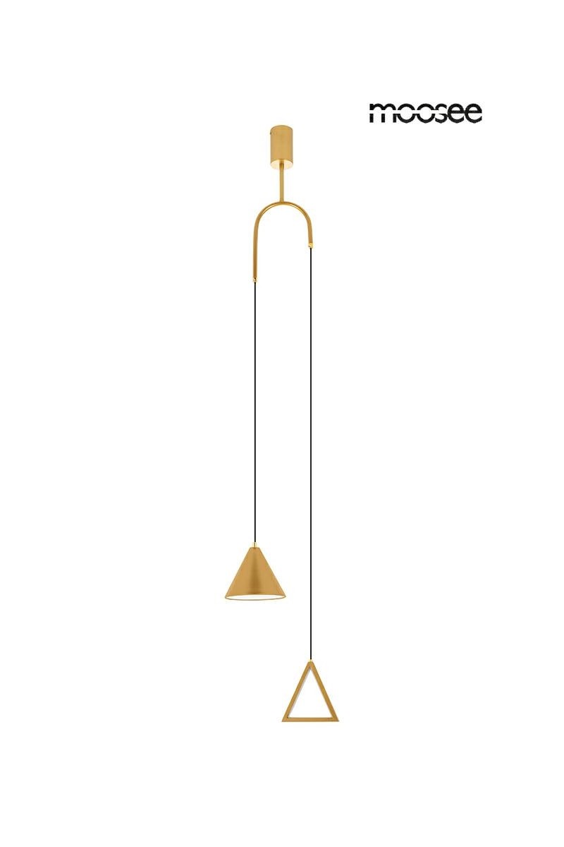 MOOSEE lampa wisząca ACUSTICA złota