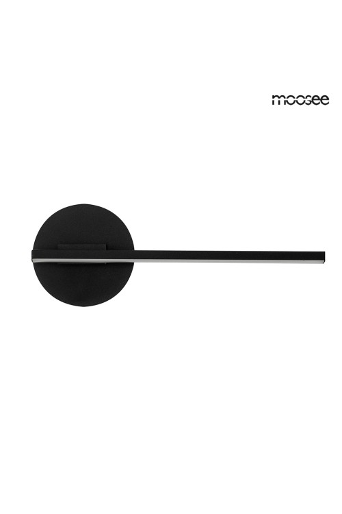 MOOSEE lampa ścienna HORIZON czarna