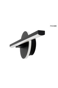 MOOSEE lampa ścienna HORIZON czarna