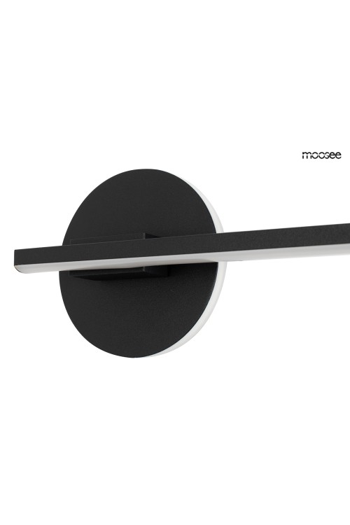 MOOSEE lampa ścienna HORIZON czarna