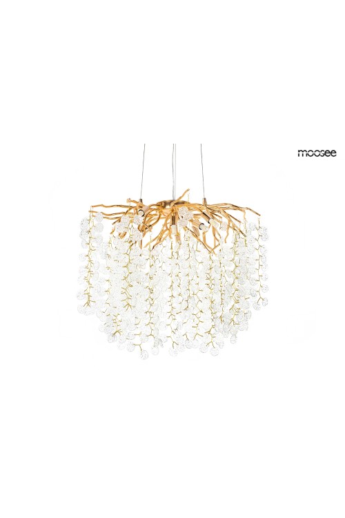MOOSEE lampa wisząca RIVIERA 60 złota /   clear