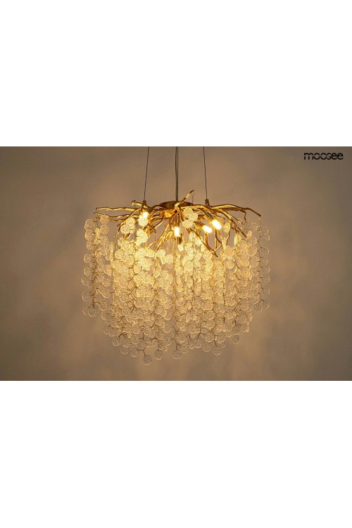 MOOSEE lampa wisząca RIVIERA 60 złota /   clear