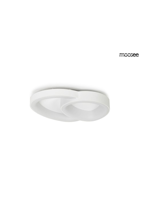 MOOSEE lampa sufitowa / plafon CELLS 2    biała