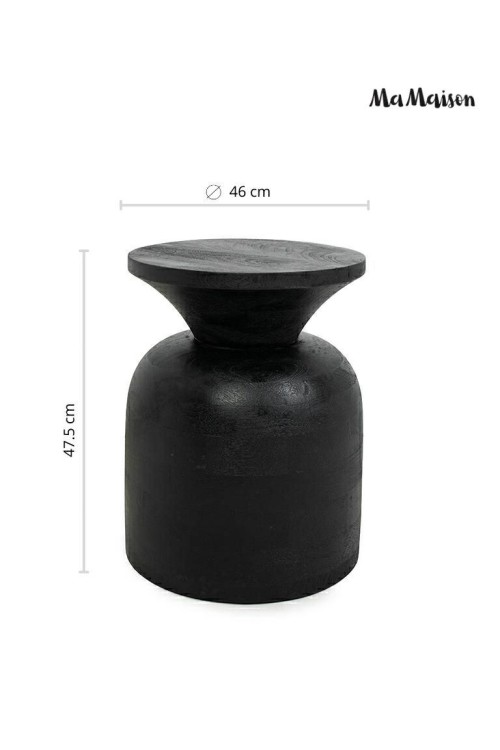 MaMaison stolik BISATO 35 czarny