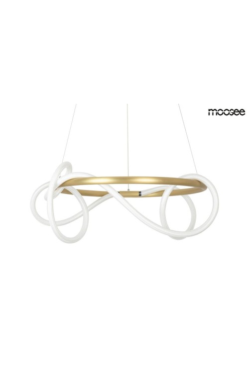 MOOSEE lampa wisząca SERPIENTE 60 złota