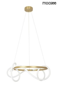 MOOSEE lampa wisząca SERPIENTE 60 złota