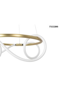 MOOSEE lampa wisząca SERPIENTE 60 złota