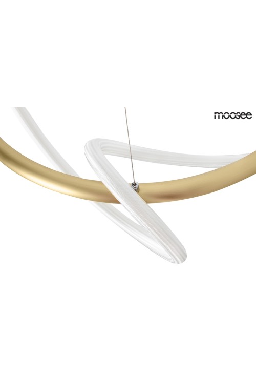 MOOSEE lampa wisząca SERPIENTE 60 złota