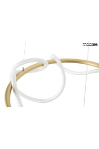 MOOSEE lampa wisząca SERPIENTE 60 złota
