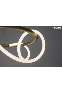 MOOSEE lampa wisząca SERPIENTE 60 złota