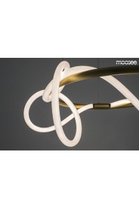 MOOSEE lampa wisząca SERPIENTE 60 złota
