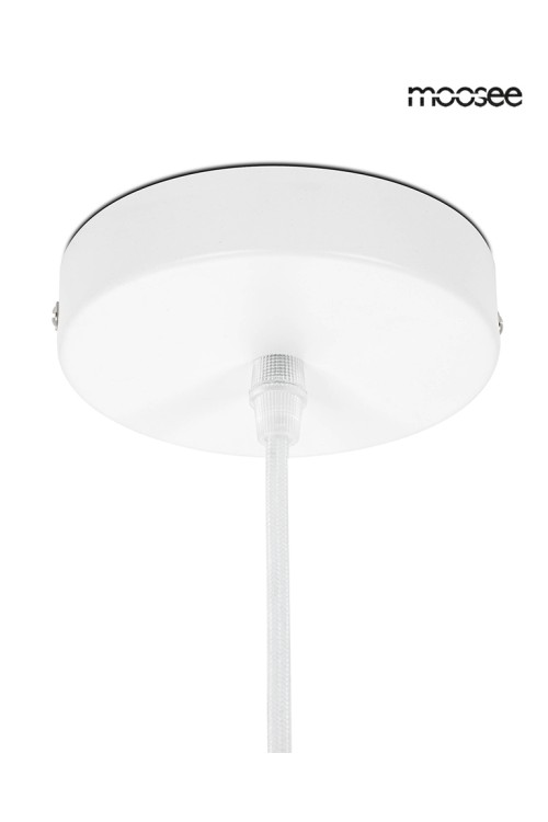 MOOSEE lampa wisząca NEST 50 biała