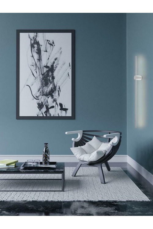 MOOSEE lampa ścienna OMBRE 120 biała
