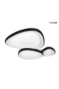 MOOSEE lampa sufitowa / plafon AREA 3     czarna