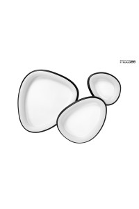 MOOSEE lampa sufitowa / plafon AREA 3     czarna