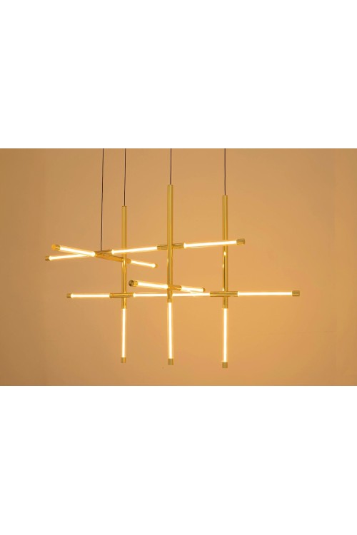 MOOSEE lampa wisząca MIKADO S złota